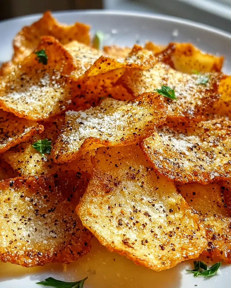Knusprige Hüttenkäse Chips – Gesund snacken leicht gemacht!