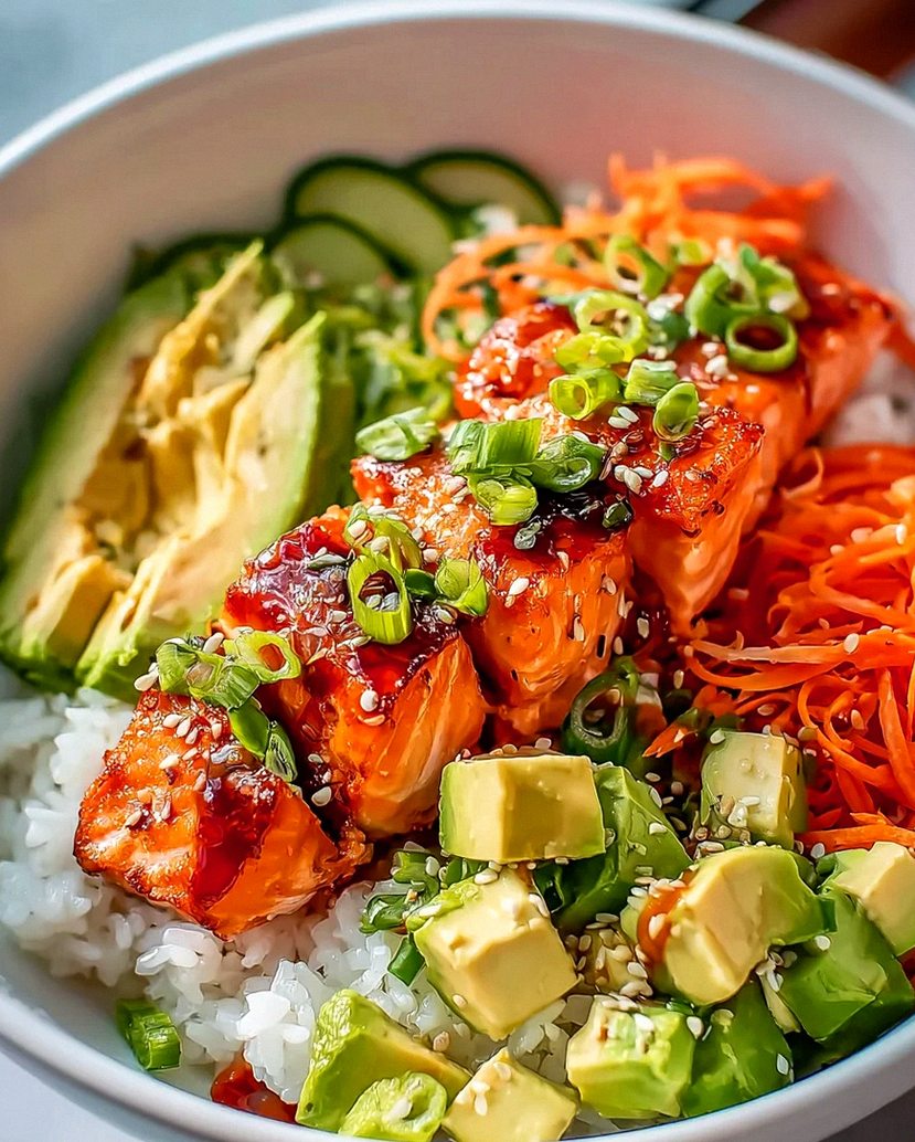 Knusprige Lachs Bowls – Gesund, lecker und einfach zubereitet – Schritt 2