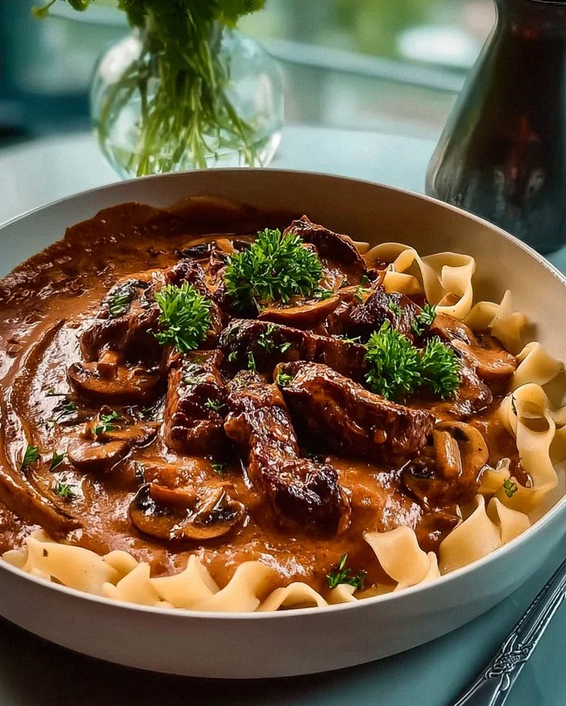 Köstliches Boeuf Stroganoff: Ultimatives Rezept für Genuss!