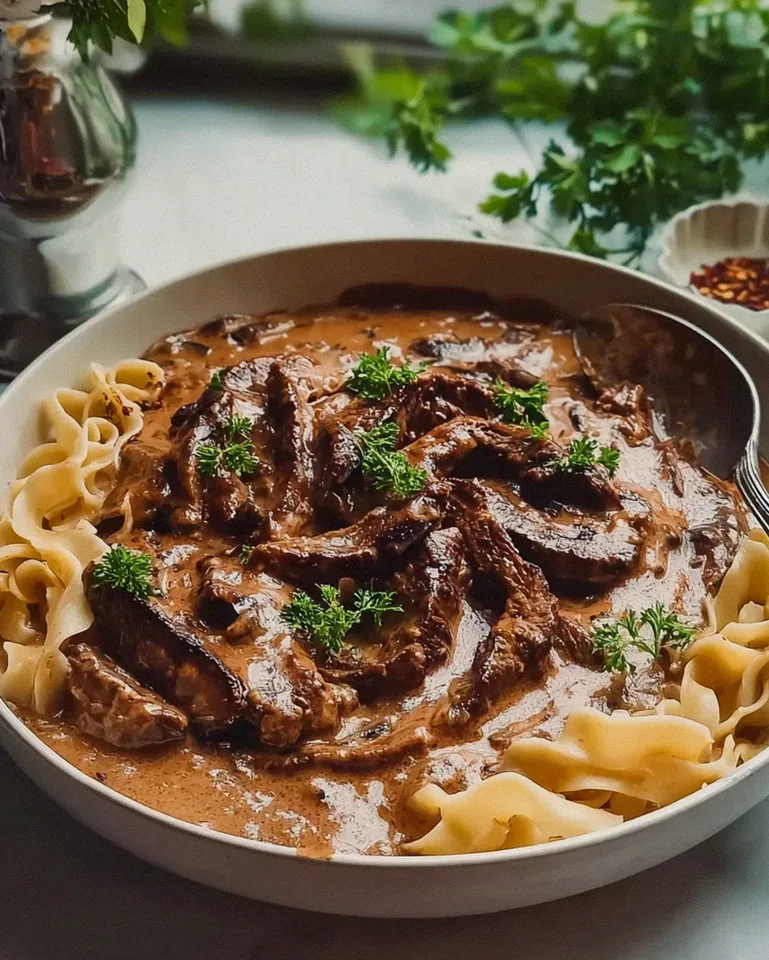 Köstliches Boeuf Stroganoff: Ultimatives Rezept für Genuss! – Schritt 2