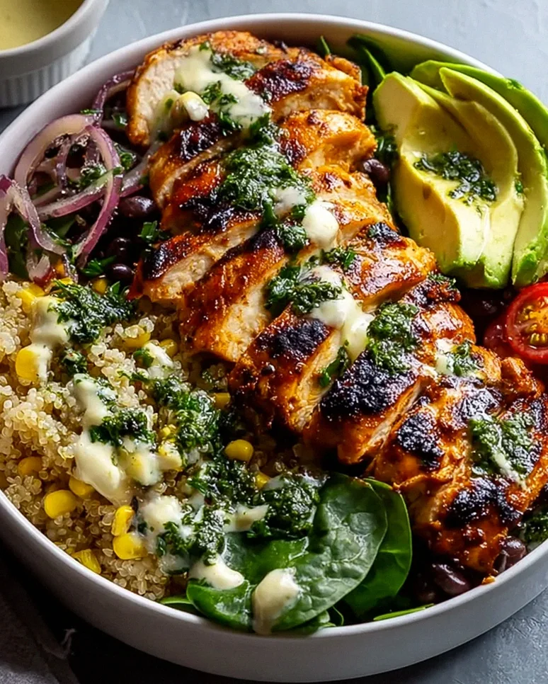 Leckere Chimichurri Grilled Chicken Bowl für Grillliebhaber – Schritt 1