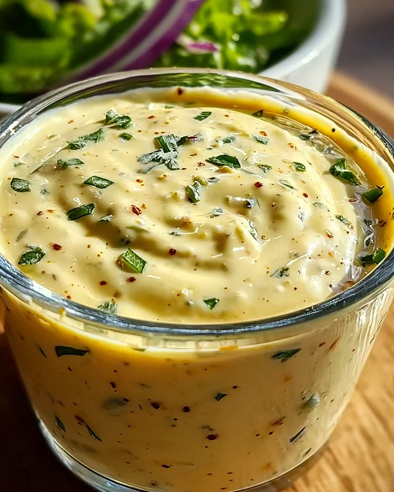 Leckere Salatsoße wie im Restaurant – Schritt 2