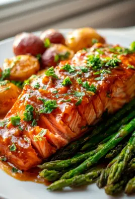 Leckerer Ahorn-Dijon-Lachs vom Blech: Schnelles Ofen-Dinner