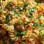 Limetten Crunch Nudelsalat