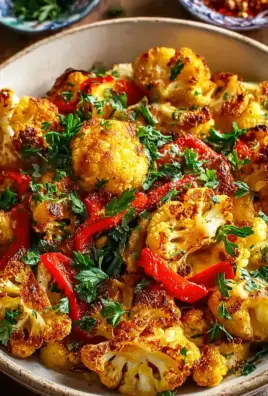 Marokkanischer Blumenkohl aus dem Backofen - Lecker & Gesund!