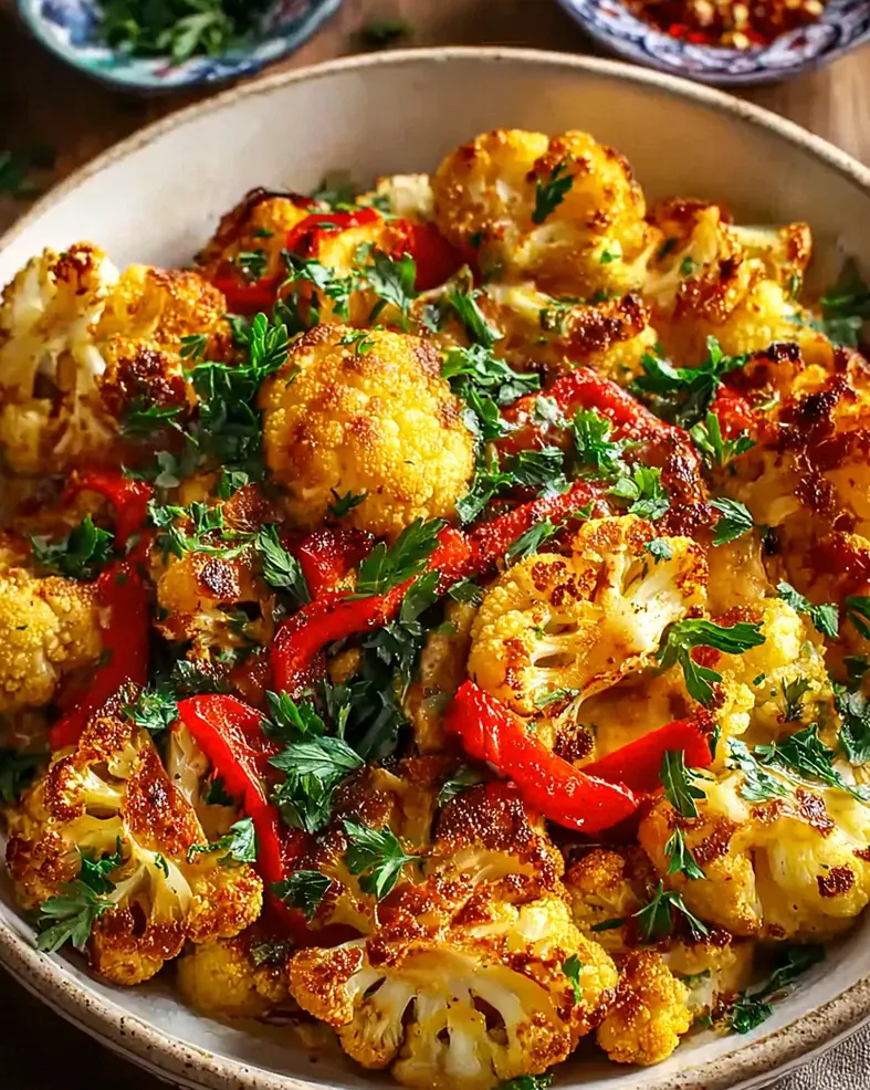 Marokkanischer Blumenkohl aus dem Backofen - Lecker & Gesund! – Schritt 1