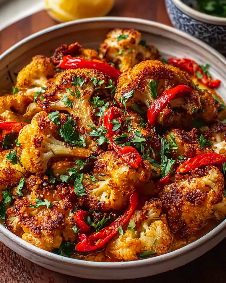 Marokkanischer Blumenkohl aus dem Backofen - Lecker & Gesund! – Schritt 2