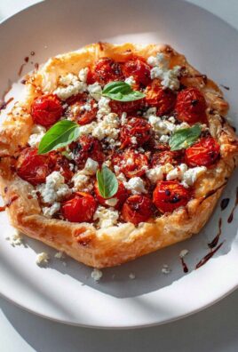 Mediterrane Feta Tomaten Blätterteig Tarte: Einfach & Lecker!