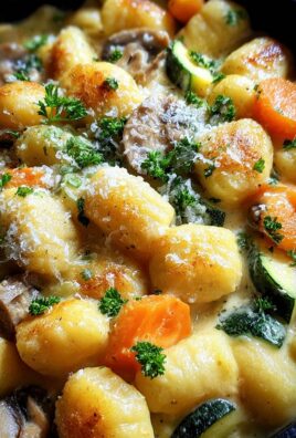 One Pot Gnocchi mit Rahmgemüse
