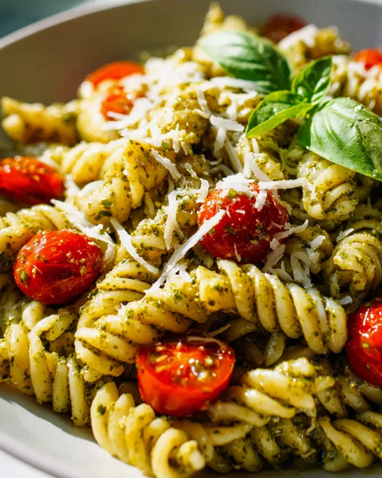 Pesto Pasta Salat mit Kirschtomaten: Schnell & Einfach! – Schritt 2