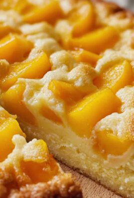 Pfirsich-Schmand-Kuchen