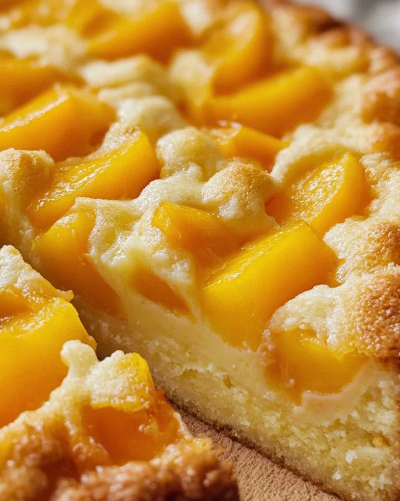 Pfirsich-Schmand-Kuchen