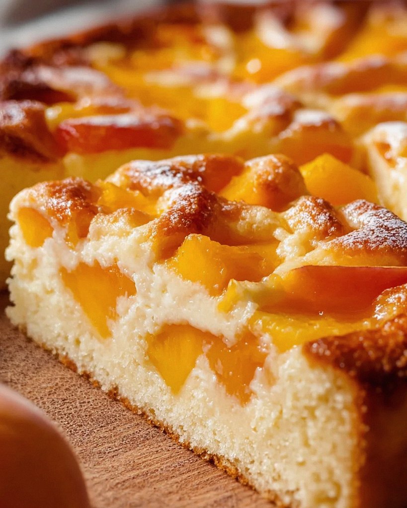 Pfirsich-Schmand-Kuchen – Schritt 1