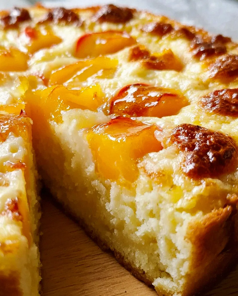 Pfirsich-Schmand-Kuchen – Schritt 2