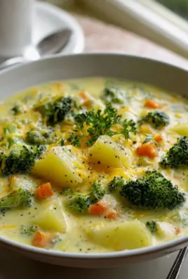 Rezept: Brokkoli Kartoffel Käse Suppe – Dein Komfort Food!