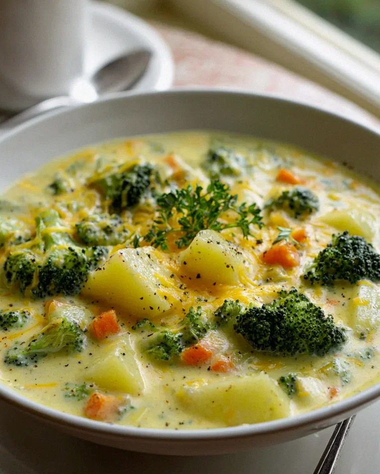 Rezept: Brokkoli Kartoffel Käse Suppe – Dein Komfort Food!