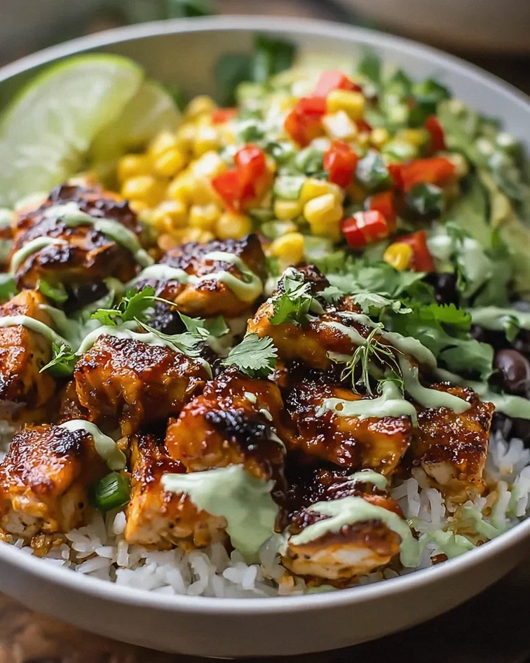 Rezept: Honig-Chipotle Hähnchen Bowls – Süß & Würzig!