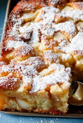 Ruck Zuck Apfelkuchen vom Blech
