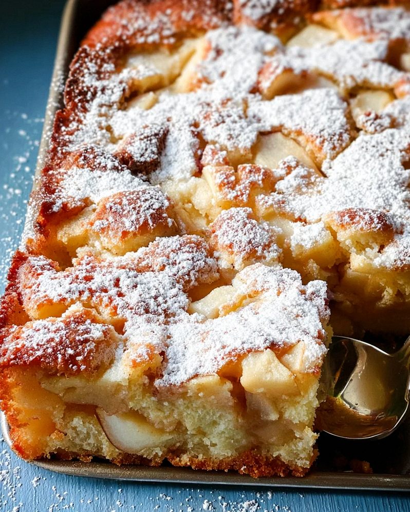 Ruck Zuck Apfelkuchen vom Blech – Schritt 1