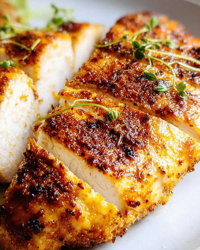 Saftige Hähnchenbrust im Airfryer