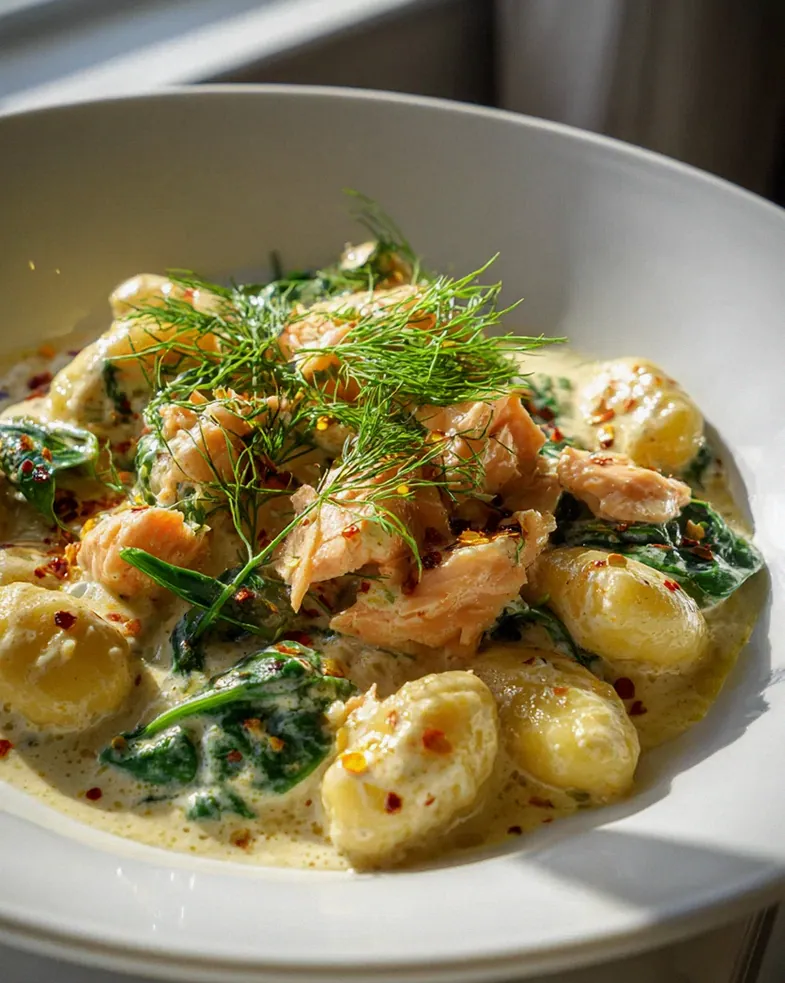 Saftige Räucherlachs Gnocchi: Schnell, einfach, köstlich!