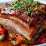 Schichtfleisch vom Gasgrill – unglaublich zart und aromatisch