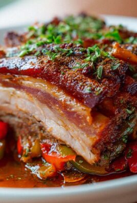 Schichtfleisch vom Gasgrill – unglaublich zart und aromatisch