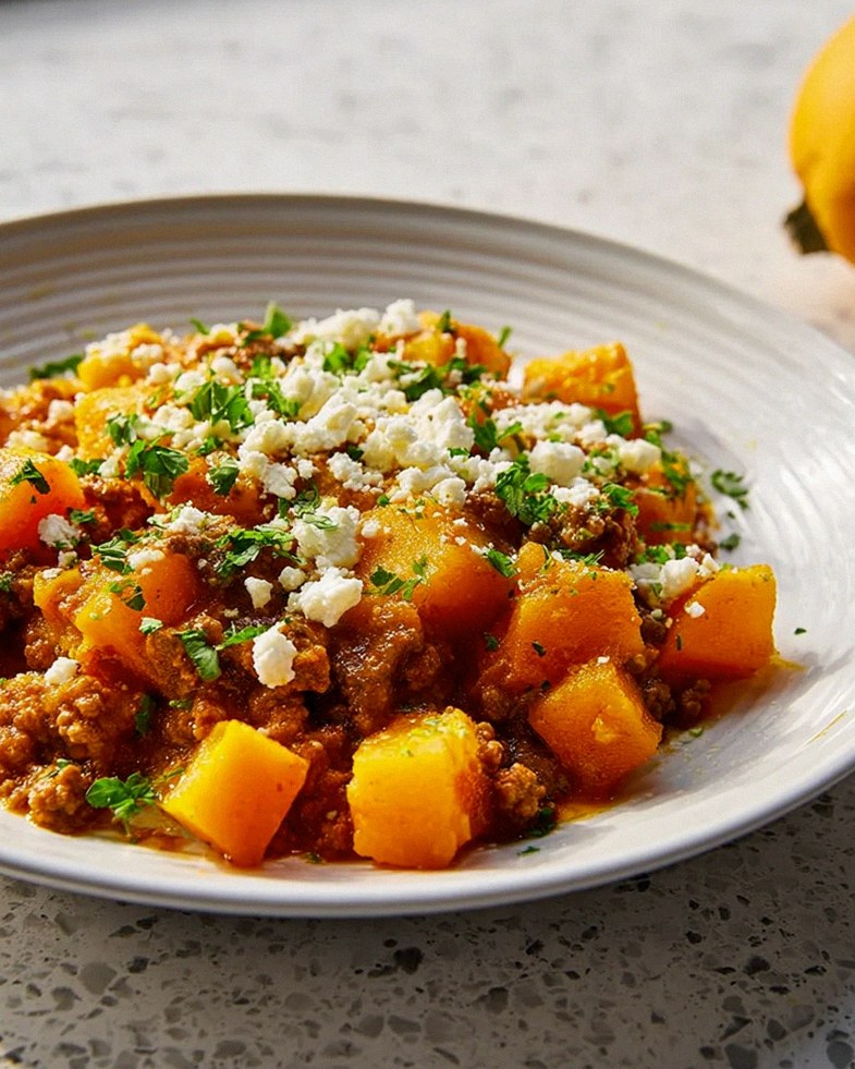 Spicy Pumpkin Ground Beef Skillet – Quick & Delicious! – Schritt 2
