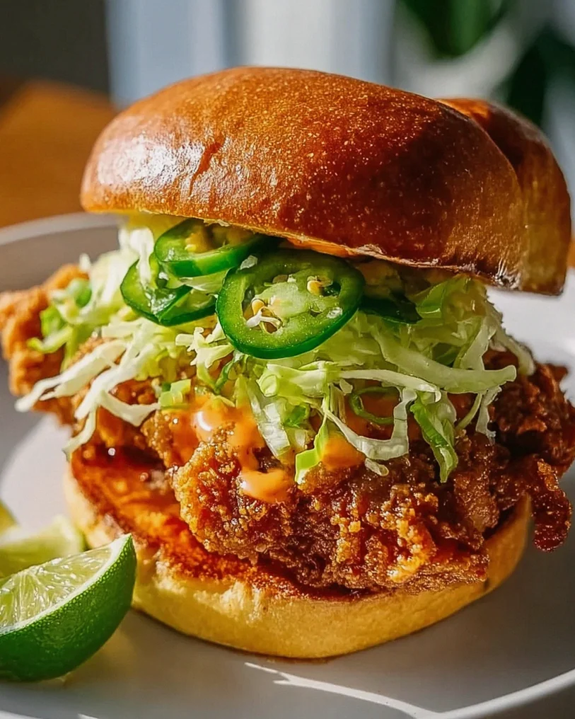 Thai Fried Chicken Sandwich – Schritt 2