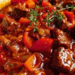 Ungarisches Paprika-Gulasch