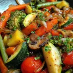 Vegetarische Gemüsepfanne