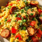 Wurst Reis Pfanne: Schnell, einfach & unglaublich lecker!