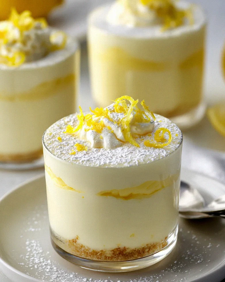 Zitronen Mousse Cheesecake Cups: Dein fruchtig-cremiger Genuss