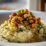 Zitronen Risotto mit Gebratenen Kichererbsen – Dein ultimatives Rezept