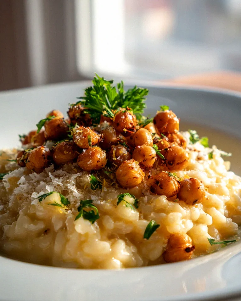 Zitronen Risotto mit Gebratenen Kichererbsen – Dein ultimatives Rezept – Schritt 2