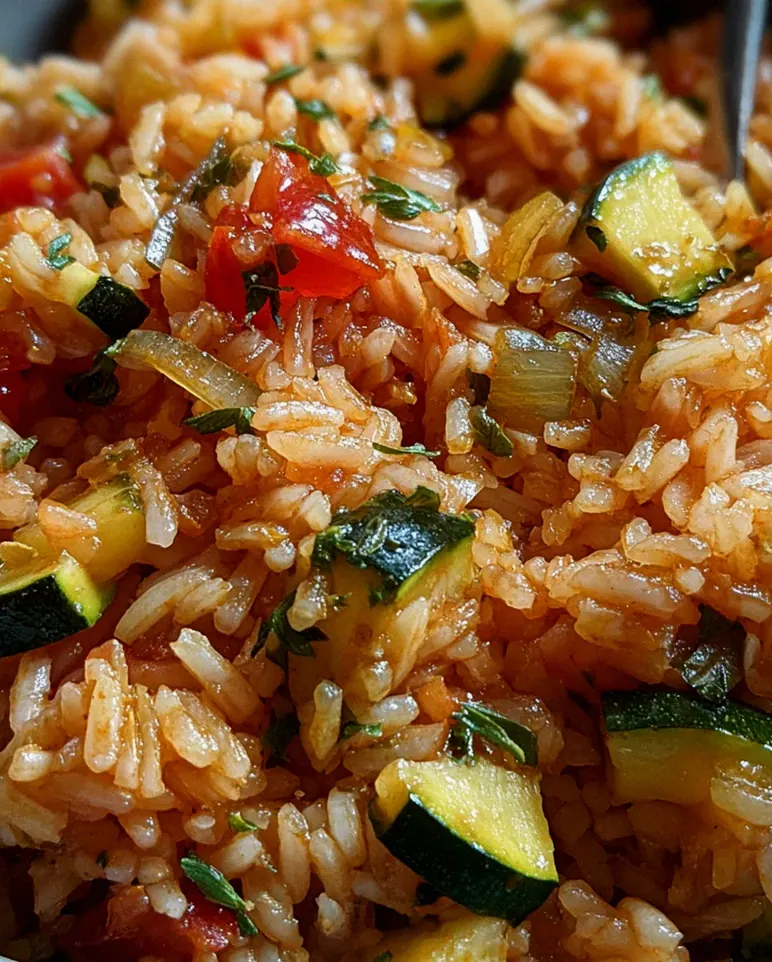 Zucchini-Tomaten-Reis