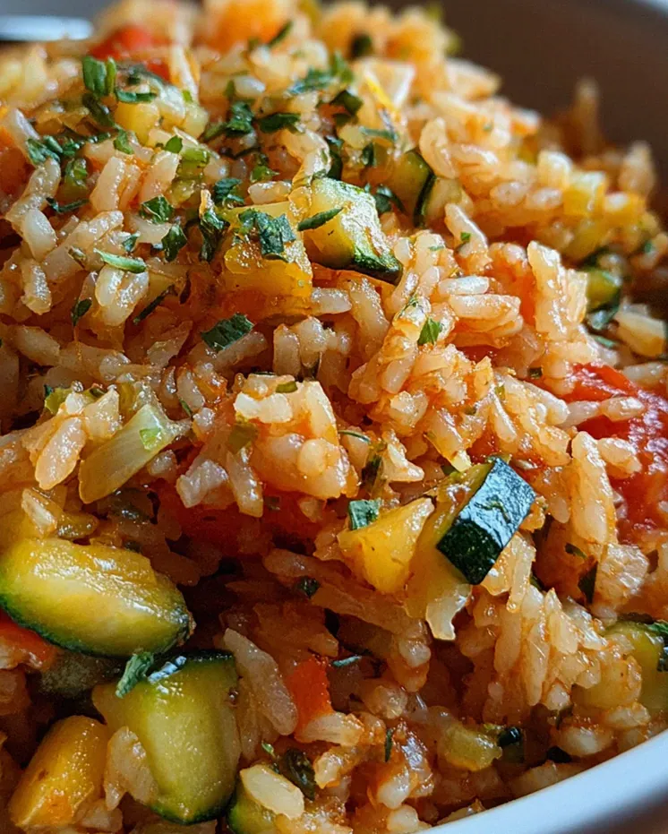 Zucchini-Tomaten-Reis – Schritt 1